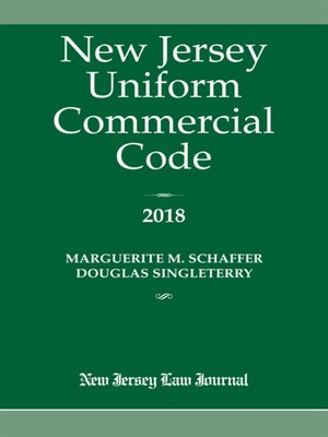 cover image of New Jersey Uniform Commercial Code